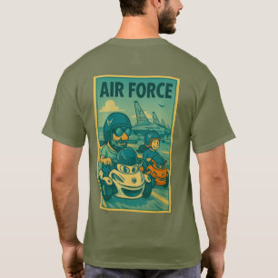 US Spyder Ryders - Poster Go Luchtmacht T-shirt