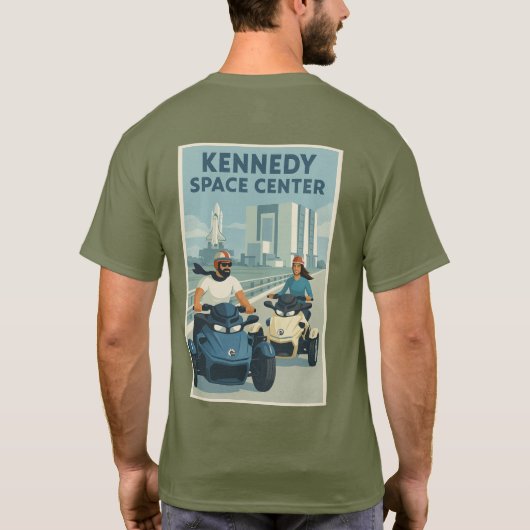 US Spyder Ryders - Poster Ride KSC T-shirt (Achterkant)