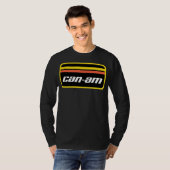 US Spyder Ryders - Retro Can-Am Logo T-shirt (Voorkant volledig)