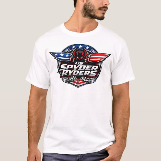 US Spyder Ryders - RWB T-shirt (Voorkant)