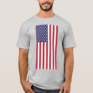 US Spyder Ryders - Vlag van de VS verticaal voor T-shirt
