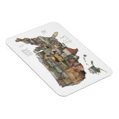 US State Collage Magneet (Rechterzijde)