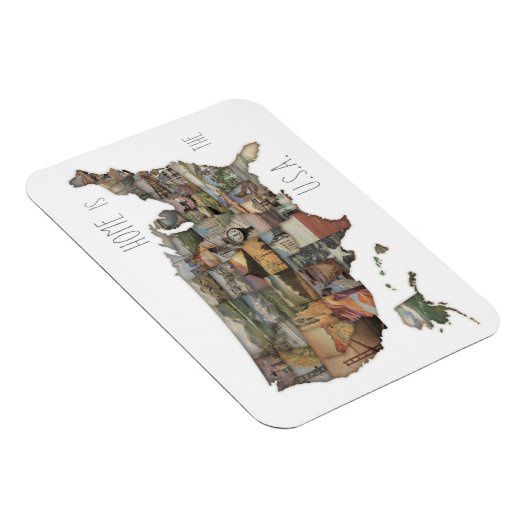 US State Collage Magneet (Rechterzijde)