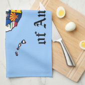 US State Flags Map Theedoek (Quarter Fold)