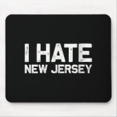 Us State Souvenir I Hate New Jersey V-neck  Muismat (Voorkant)