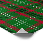 US State Tartan - Arkansas - Digitaal downloaden Poster (Hoek)