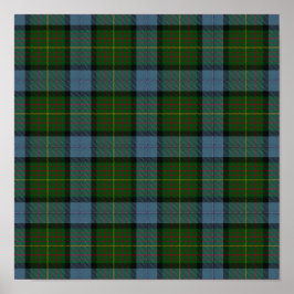 US State Tartan - Californië - Digitaal downloaden Poster