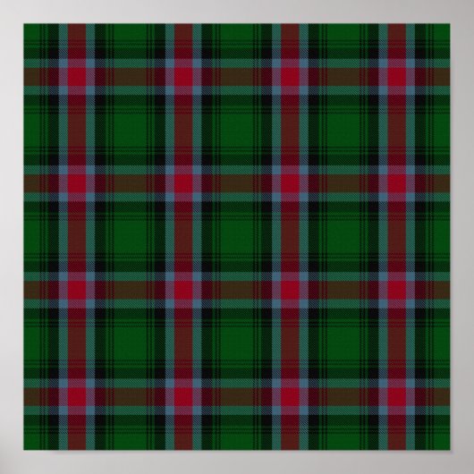 US State Tartan - Georgia - Digitaal downloaden Poster (Voorkant)
