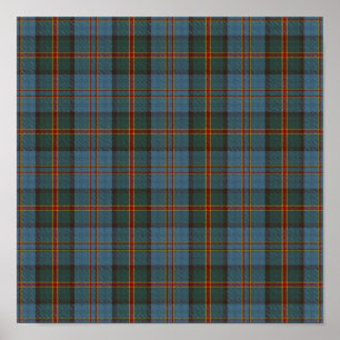 US State Tartan - Hawaii - Digitaal downloaden Poster