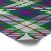 US State Tartan - Idaho - Digitaal downloaden Poster (Hoek)