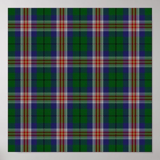 US State Tartan - Kentucky - Digitaal downloaden Poster (Voorkant)