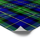 US State Tartan - Louisiana - Digitaal downloaden Poster (Hoek)