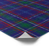 US State Tartan - Massachusetts - Digitaal downloa Poster (Hoek)