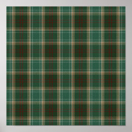US State Tartan - Michigan - Digitaal downloaden Poster
