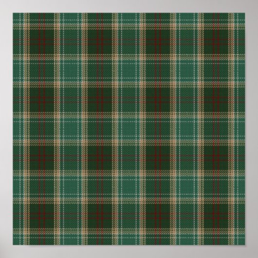 US State Tartan - Michigan - Digitaal downloaden Poster (Voorkant)