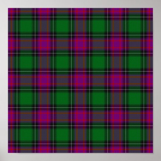 US State Tartan - New Hampshire - Digitaal downloa Poster (Voorkant)