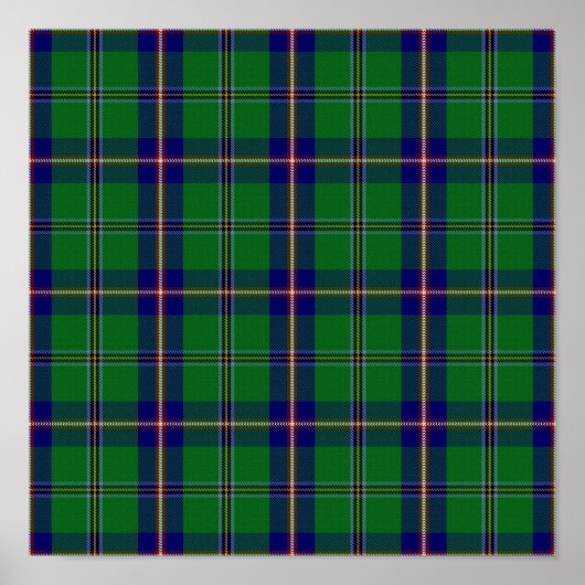 US State Tartan - Washington - Digitaal downloaden Poster (Voorkant)