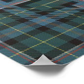 US State Tartan - Wisconsin - Digitaal downloaden Poster (Hoek)