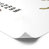 US States Map Poster (Hoek)