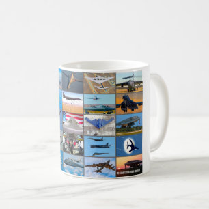 US STRATEGIC BOMBER VLIEGTUIG "MONTAGE" KOFFIEMOK
