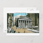 US Sub-Treasury, New York City Briefkaart (Voorkant / Achterkant)