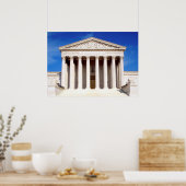 US Supreme Court building, Washington DC, USA Poster (Keuken)