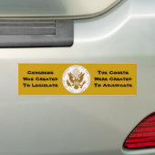 US Supreme Court Seal Bumpersticker (Op auto)