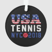 US Tennis US New York 2018 Open Ornament (achterkant)