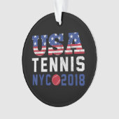 US Tennis US New York 2018 Open Ornament (voorkant)