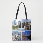 US Texas - Downtown Houston - Downtown Dallas - Tote Bag (Voorkant)