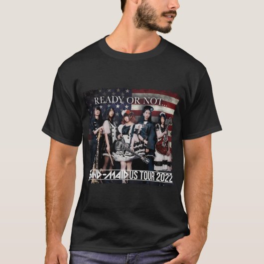 US-tourdata band 2022 T-shirt (Voorkant)