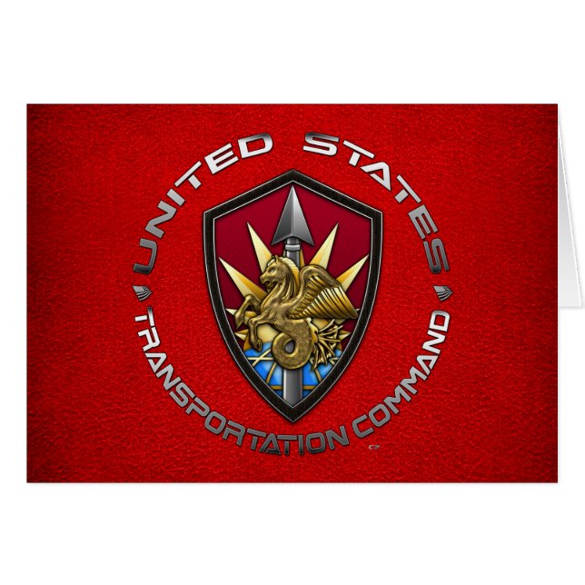 US Transportation Command (Voorkant Horizontaal)