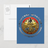 US Transportation Command Briefkaart (Voorkant / Achterkant)