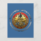 US Transportation Command Briefkaart (Voorkant)