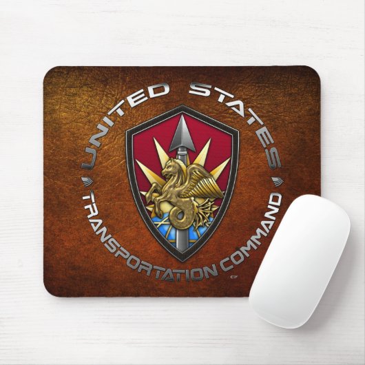 US Transportation Command Muismat (Met muis)