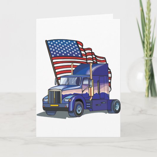 US Truck Driver Kaart (Voorkant)