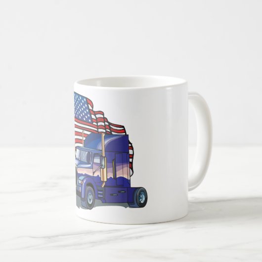 US Truck Driver Koffiemok (Voorkant rechts)