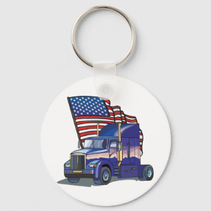 US Truck Driver Sleutelhanger
