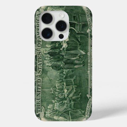 US Two Dollar Bill Case-Mate iPhone Case (Achterkant)