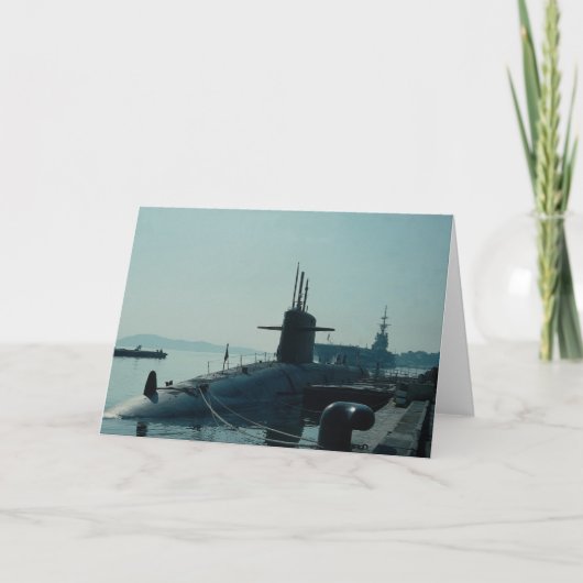 US Ulysses Grant" ballistische-raketonderzeeboot S Kaart (Voorkant)