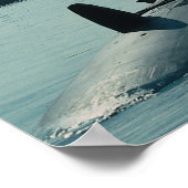 US Ulysses Grant" ballistische-raketonderzeeboot S Poster (Hoek)