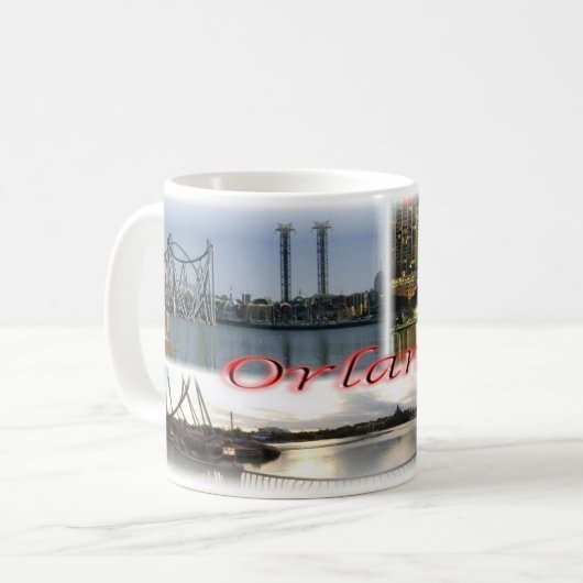 US USA - Orlando Florida - Koffiemok (Voorkant links)