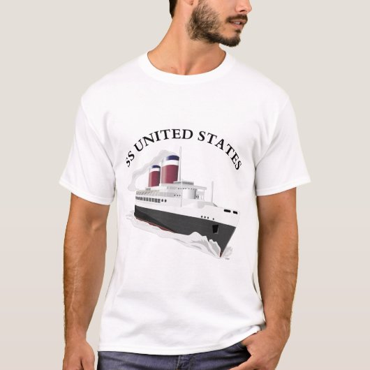 US Verenigde Staten onderweg T-shirt (Voorkant)