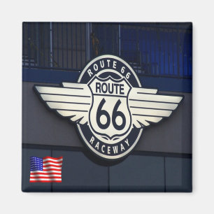 US - Verenigde Staten van Amerika - Route 66 - Rac Magneet