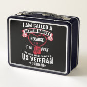 US Veteran Humor Retired Soldier (Achterkant)