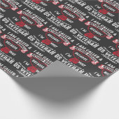 US Veteran Humor Retired Soldier Cadeaupapier (Hoek)