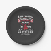 US Veteran Humor Retired Soldier Papieren Bordje (Voorkant)