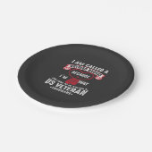 US Veteran Humor Retired Soldier Papieren Bordje (Gekanteld)