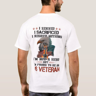 US Veteran, ik heb me opgeofferd T-shirt