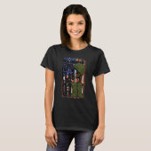 US Veteran veterans day Us Patriot 1 T-shirt (Voorkant volledig)